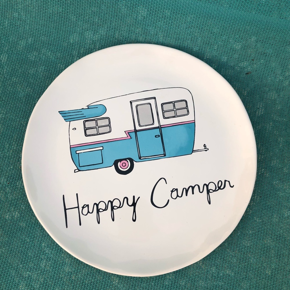 Happy camper food safe plate!